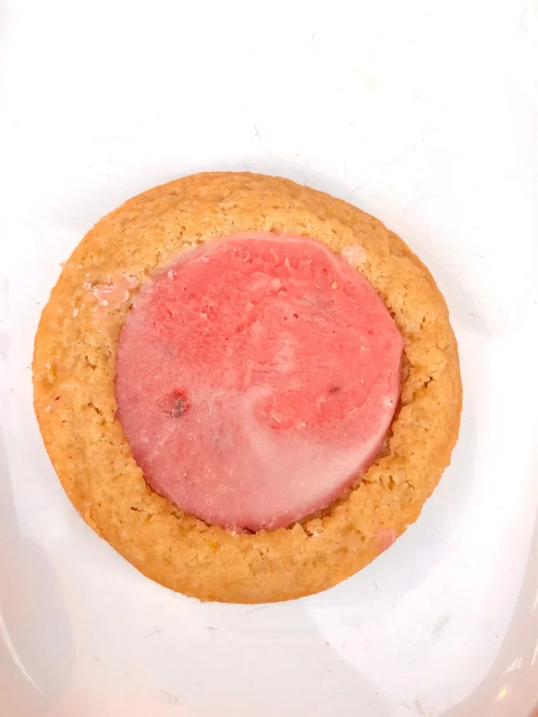 Cookie Limón y Frambuesa